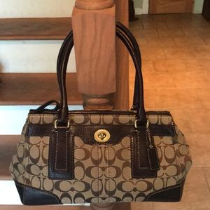 Brown Coach purse